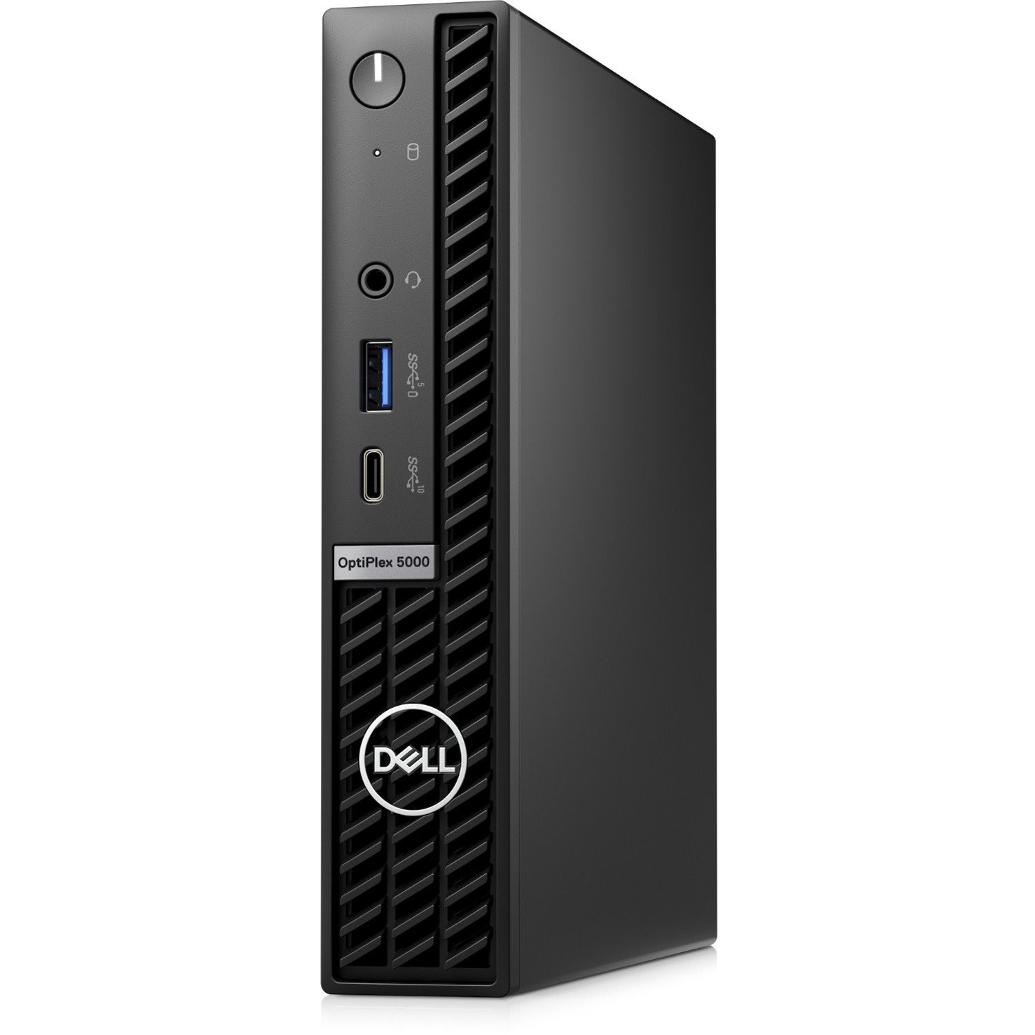Dell OptiPlex 5000 Desktop Computer - Intel Core i5 12th Gen i5-12500T - 8 GB - 256 GB SSD - Micro PC - Black