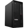 Lenovo ThinkStation P340 30DH00JGUS Workstation - 1 x Intel i7-10700K - 16 GB - 512 GB SSD - Tower - Raven Black