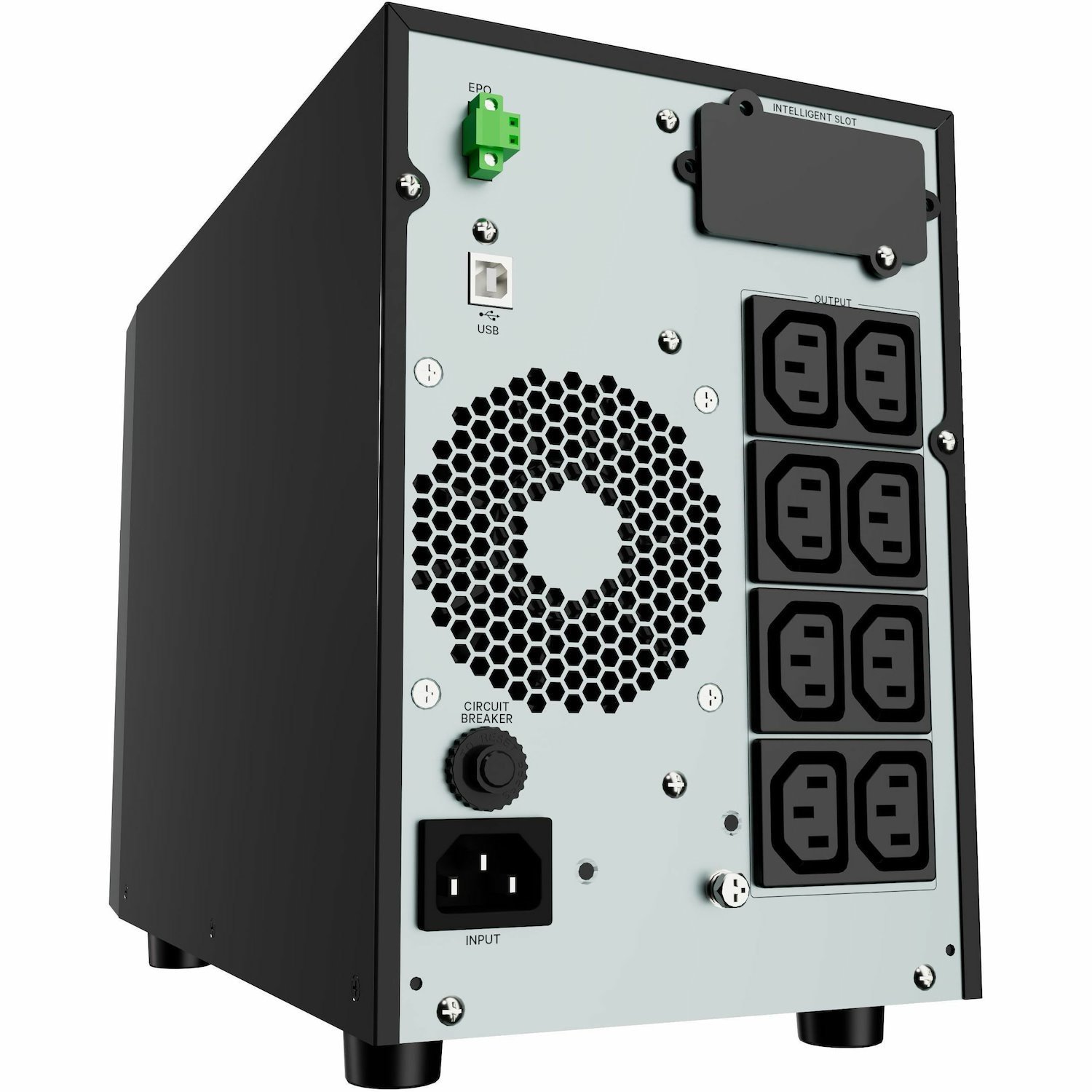 Vertiv Liebert GXE UPS 1000VA/900W 230V Online Double Conversion Tower UPS | High output power factor 0.9 PF | Lead Acid VRLA Battery (GXE3-1000IMT)