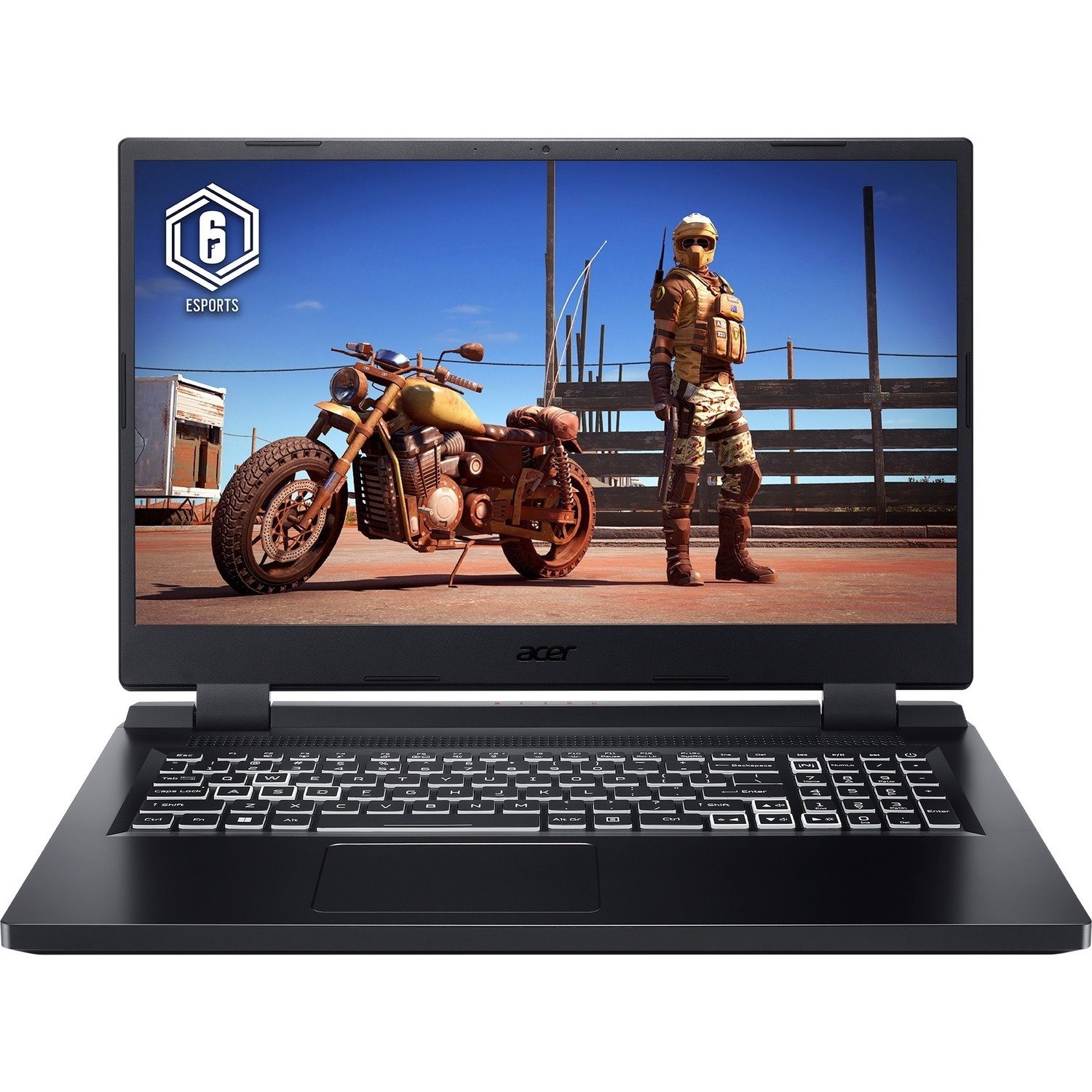 Acer Nitro 5 AN517-55 AN517-55-58G4 17.3" Gaming Notebook - Full HD - Intel Core i5 12th Gen i5-12450H - 8 GB - 512 GB SSD - Obsidian Black