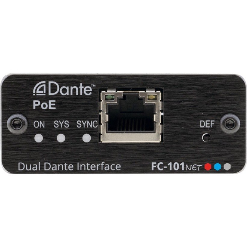 Kramer 2-Channel Dante Decoder & PoE Acceptor