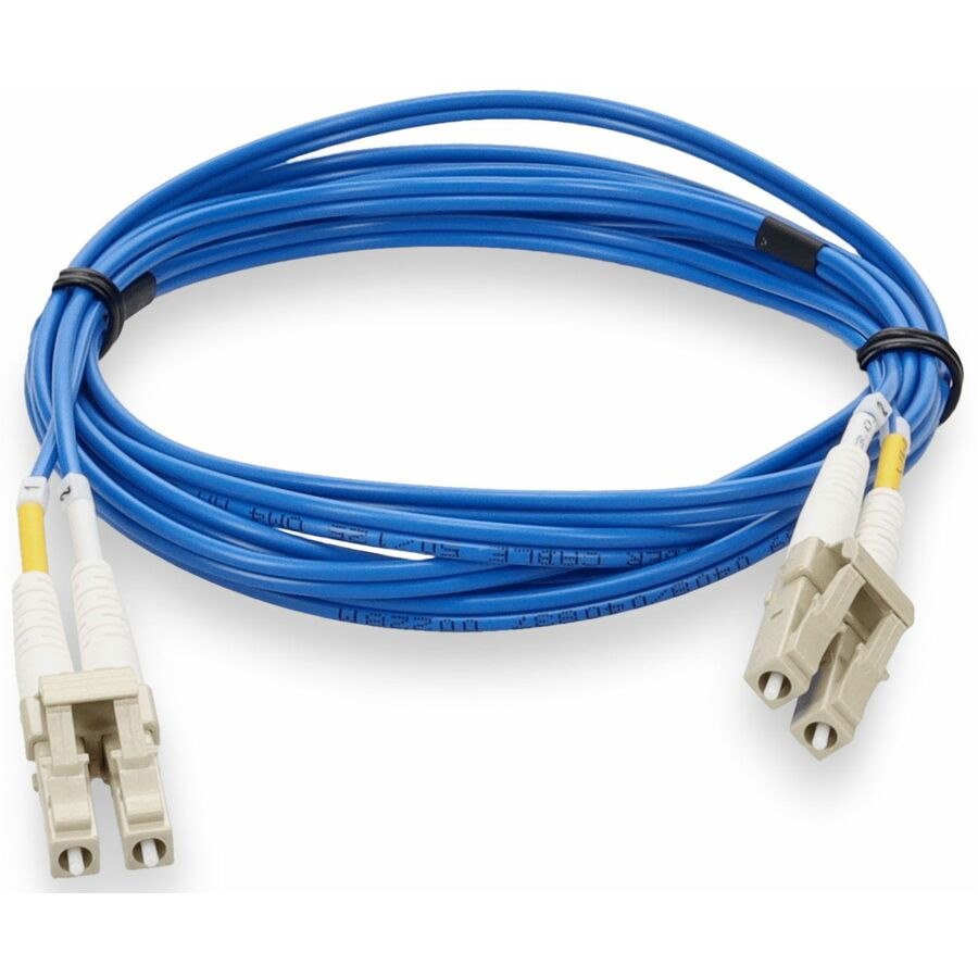 AddOn 8m LC (Male) to LC (Male) Blue OM4 Duplex Fiber OFNR (Riser-Rated) Patch Cable