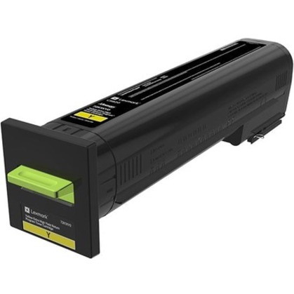 Lexmark Original High Yield Laser Toner Cartridge - Yellow Pack