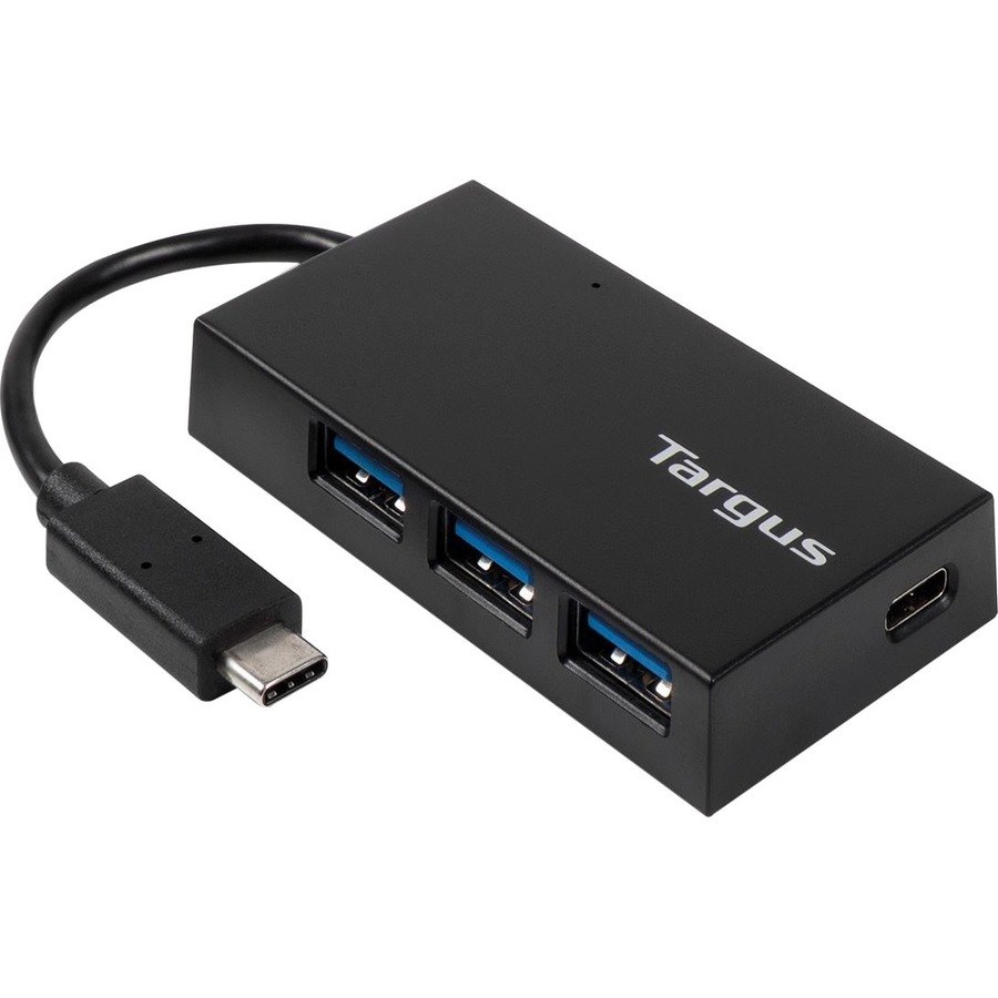 Targus USB Hub - USB Type C - External - Black