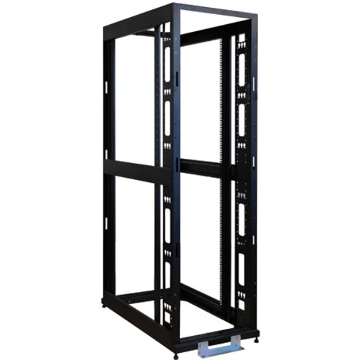 Eaton Tripp Lite Series 42U SmartRack 4-Post Mid-Depth Open Frame Rack, Expansion Version - no sides, doors or roof