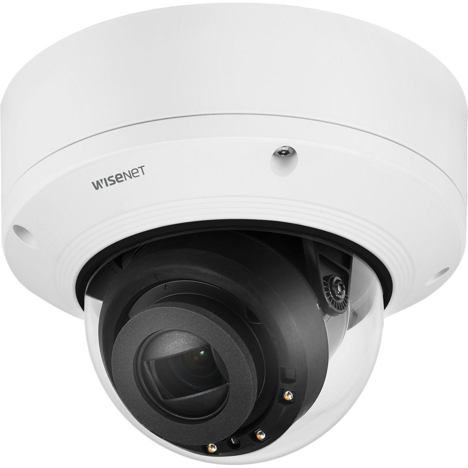 Wisenet XND-6081REV 2 Megapixel Indoor HD Network Camera - Color, Monochrome - Dome - Signal White