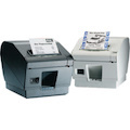 Star Micronics TSP743IIU Direct Thermal Printer - Monochrome - Wall Mount - Receipt Print - USB - With Cutter - White