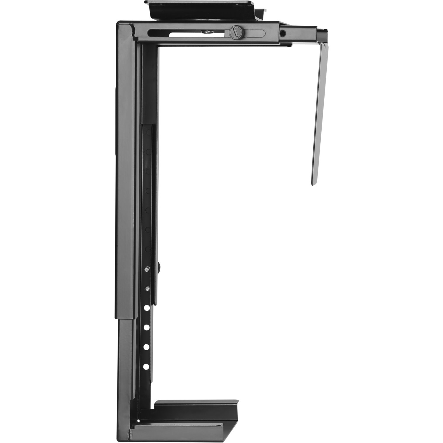 Newstar Swivel Under Desk & On-Wall PC Mount (Suitable PC Dimensions - Height: 30-53 cm / Width: 9-20 cm) - Black