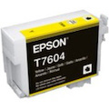Epson UltraChrome HD T7604 Original Inkjet Ink Cartridge - Yellow - 1 Pack