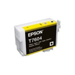 Epson UltraChrome HD T7604 Original Inkjet Ink Cartridge - Yellow - 1 Pack