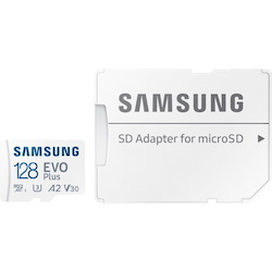 Samsung EVO Plus 128 GB Class 10/UHS-I (U3) V30 microSDXC