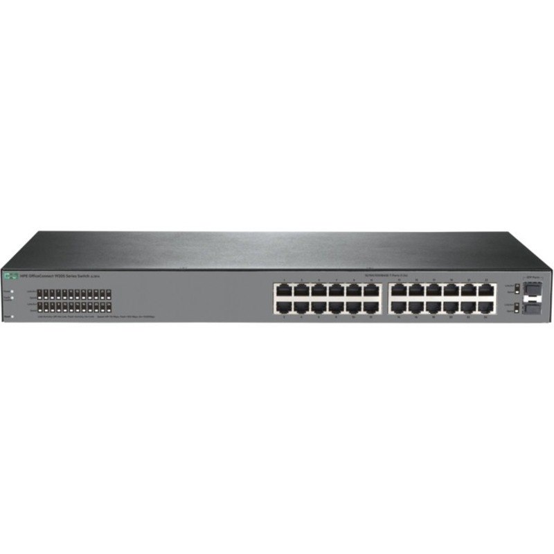 HPE OfficeConnect 1920S 24 Ports Manageable Ethernet Switch - Gigabit Ethernet - 10/100/1000Base-TX