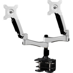 Amer Mounts Dual Articulating Monitor Arm. Supports two 15"-26" LCD/LED Flat Panel Screens