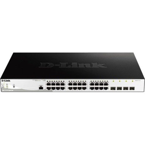D-Link DGS-1210-28MP 28-Port Gigabit Smart Managed 370W PoE Switch with 28 RJ45 and 4 SFP (Combo) Ports