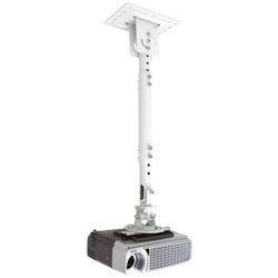 Atdec TH-WH-PJ-CM Ceiling Mount for Projector - White, Silver