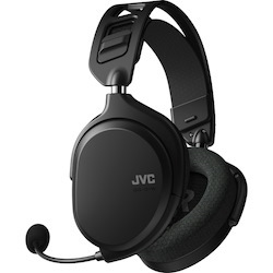 JVC Ultralight Wireless On-Ear Gaming Headset Black GG-01W