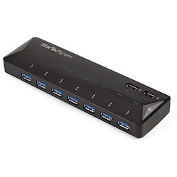 StarTech.com 7-Port USB 3.0 Hub Plus Dedicated Charging Ports - 2 x 2.4A Ports