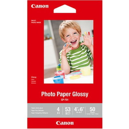 Canon Glossy Photo Paper - GP-701 - 4x6 (50 Sheets)