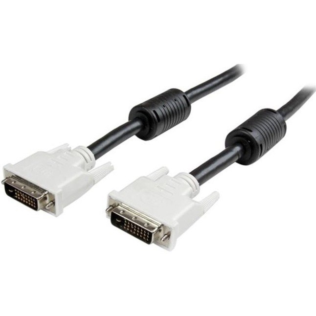 StarTech.com 5 m DVI Video Cable for Video Device, Projector, Desktop Computer, Notebook, Monitor, Projector - 1