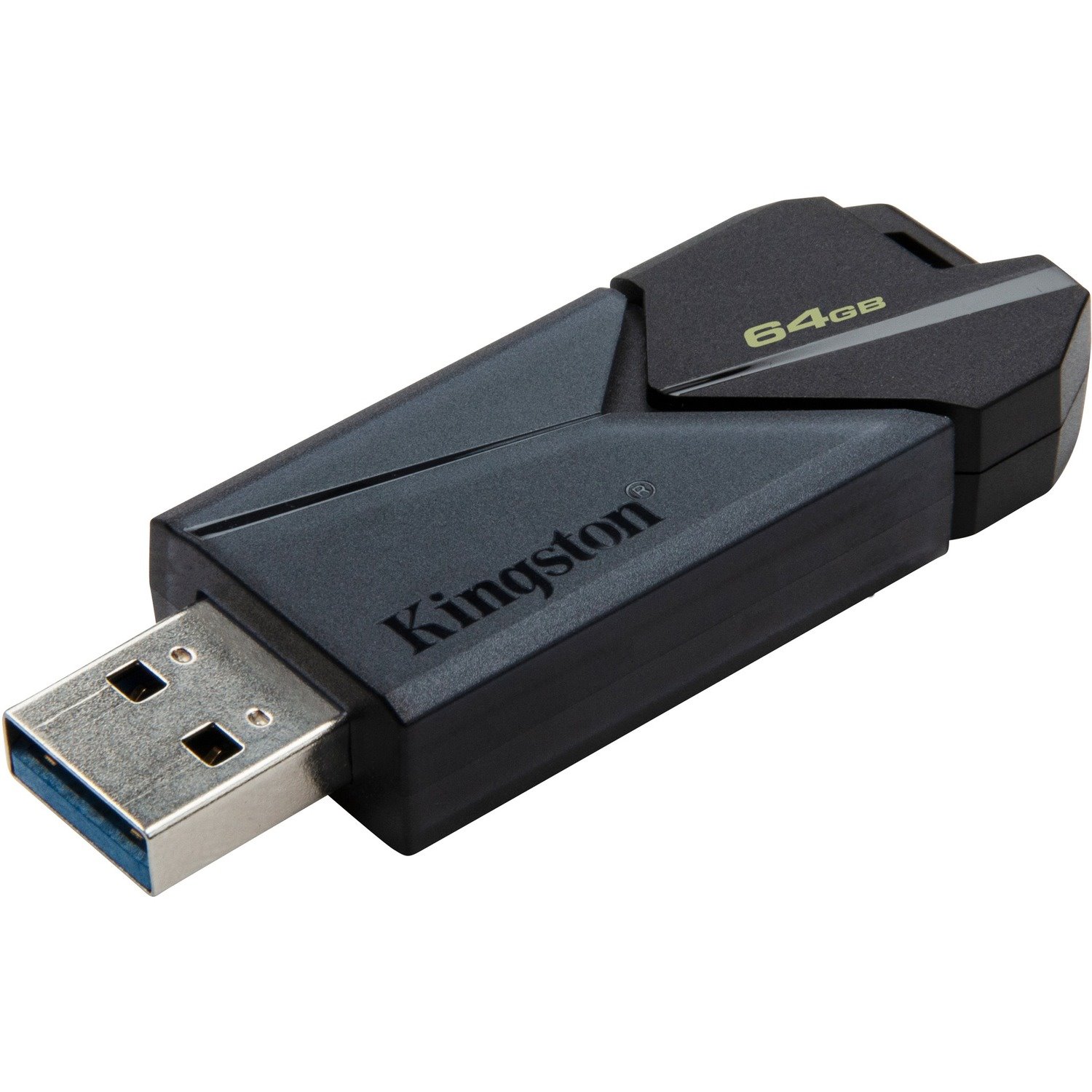 Kingston DataTraveler Exodia 64 GB USB 3.2 (Gen 1) Type A Flash Drive - Matte Black