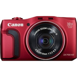 Canon PowerShot SX700 HS 16.1 Megapixel Compact Camera - Red