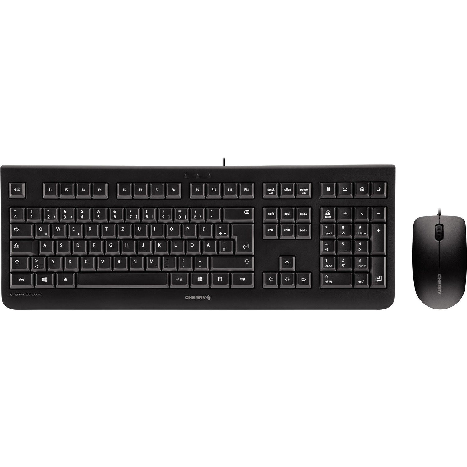 CHERRY DC 2000 Keyboard & Mouse - QWERTZ - German - 1