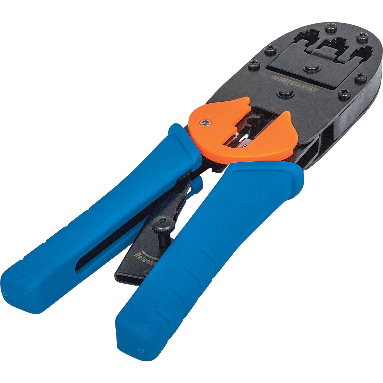 Intellinet Network Solutions RJ45, RJ12, RJ11 Modular Plug Crimping Tool