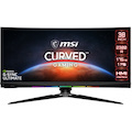 MSI MEG MEG381CQR Plus 37.5" UW-QHD+ Curved Screen Gaming LCD Monitor - 21:9 - Black