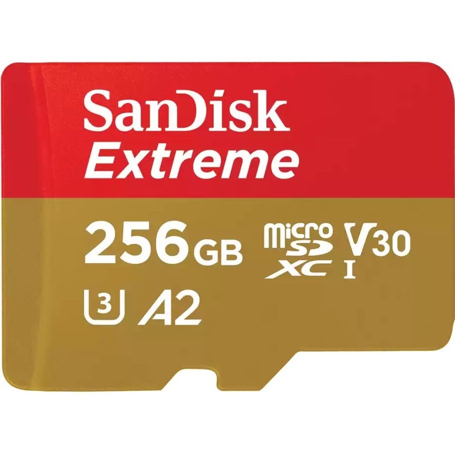 SanDisk Extreme 256 GB UHS-I (U3) V30 microSDXC