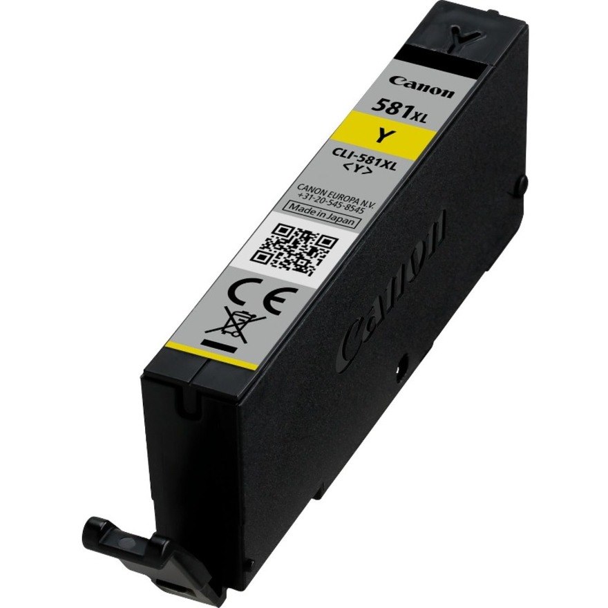 Canon CLI-581XL Original High Yield Inkjet Ink Cartridge - Yellow - 1 Pack