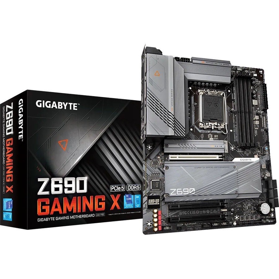 Gigabyte Ultra Durable Z690 GAMING X Gaming Desktop Motherboard - Intel Z690 Chipset - Socket LGA-1700 - Intel Optane Memory Ready - ATX