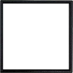 Tripp Lite by Eaton Color Ring for European-Style Insert, 45 x 45 mm, Black