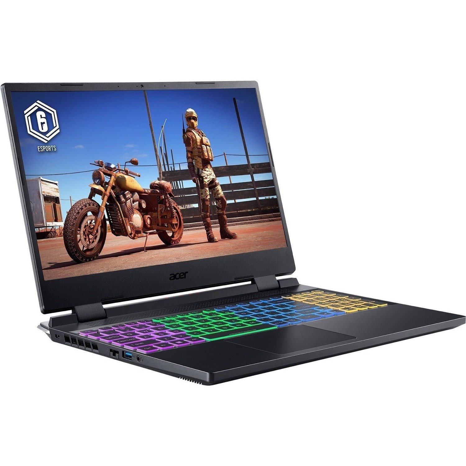 Acer Nitro 5 AN515-58 AN515-58-78BT 15.6" Gaming Notebook - Full HD - Intel Core i7 12th Gen i7-12650H - 16 GB - 512 GB SSD - Obsidian Black