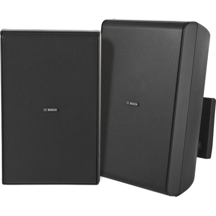 Bosch 2-way Outdoor Cabinet Mount, Wall Mountable Speaker - 90 W RMS - Black