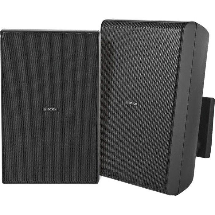 Bosch 2-way Outdoor Wall Mountable, Cabinet Mount Speaker - 90 W RMS - Black