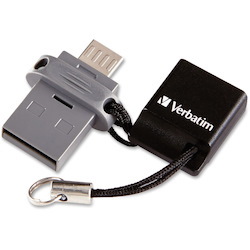 Verbatim 64GB Store 'n' Go Dual USB Flash Drive for OTG Devices
