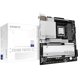 Gigabyte Z690 AERO D Gaming Desktop Motherboard - Intel Z690 Chipset - Socket LGA-1700 - Intel Optane Memory Ready - Extended ATX