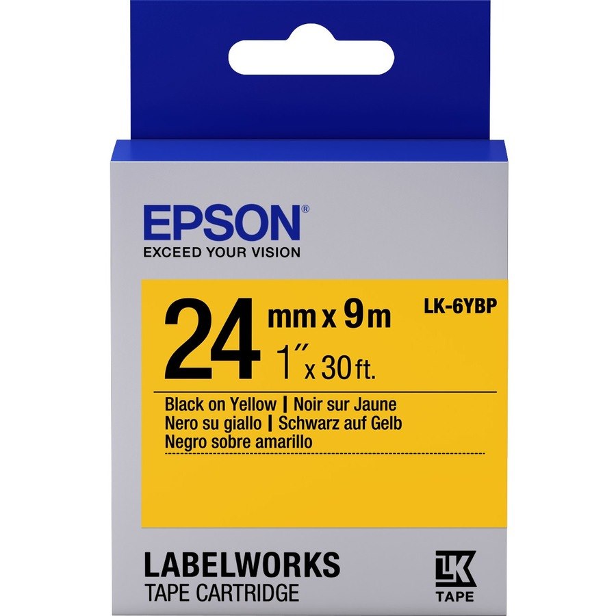 Epson LabelWorks LK-6YBP Label Tape