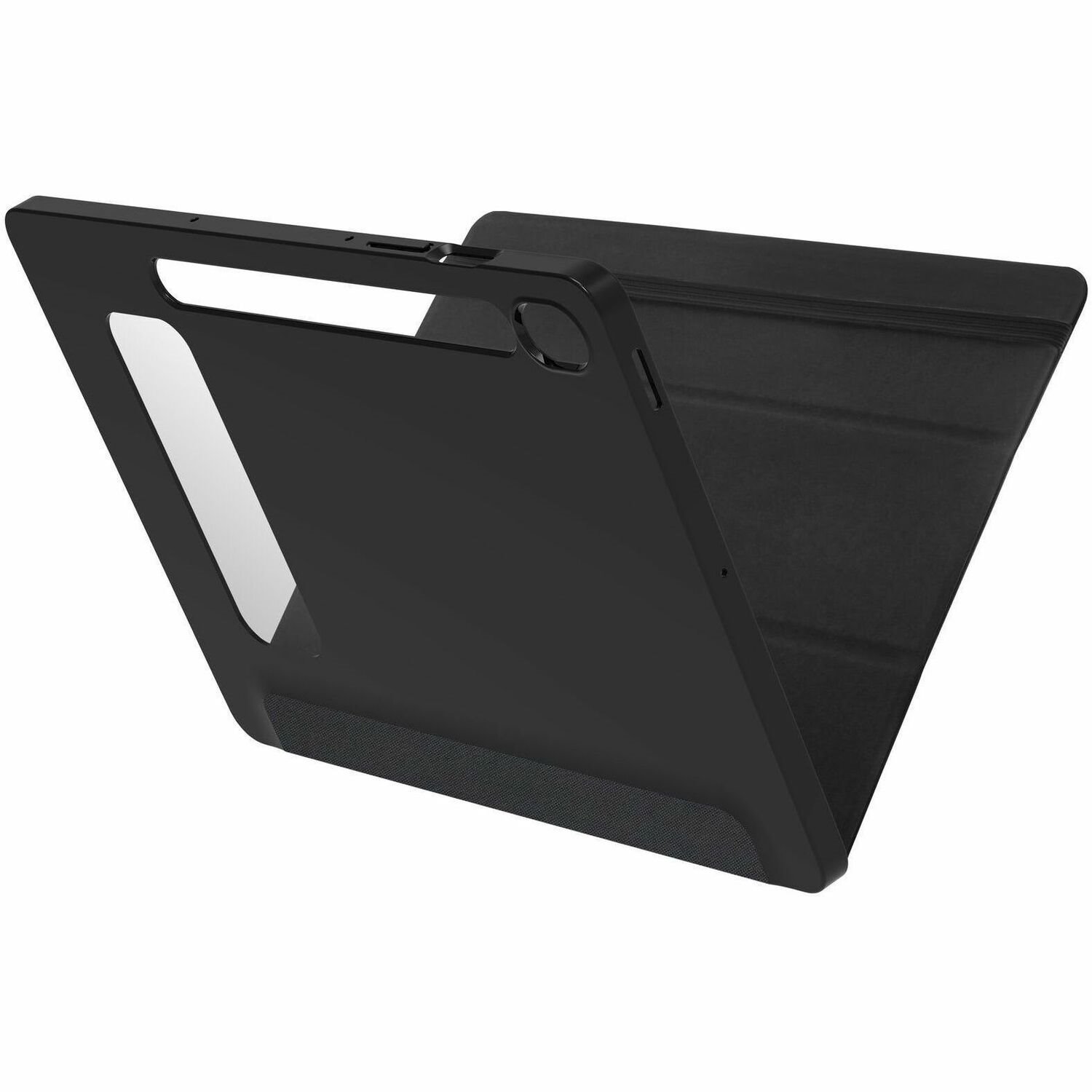 OtterBox React Carrying Case (Folio) Samsung Galaxy Tab S9 FE Tablet - Black