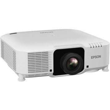 Epson EB-PU1008W 3LCD Projector - 16:10 - Ceiling Mountable, Wall Mountable - White