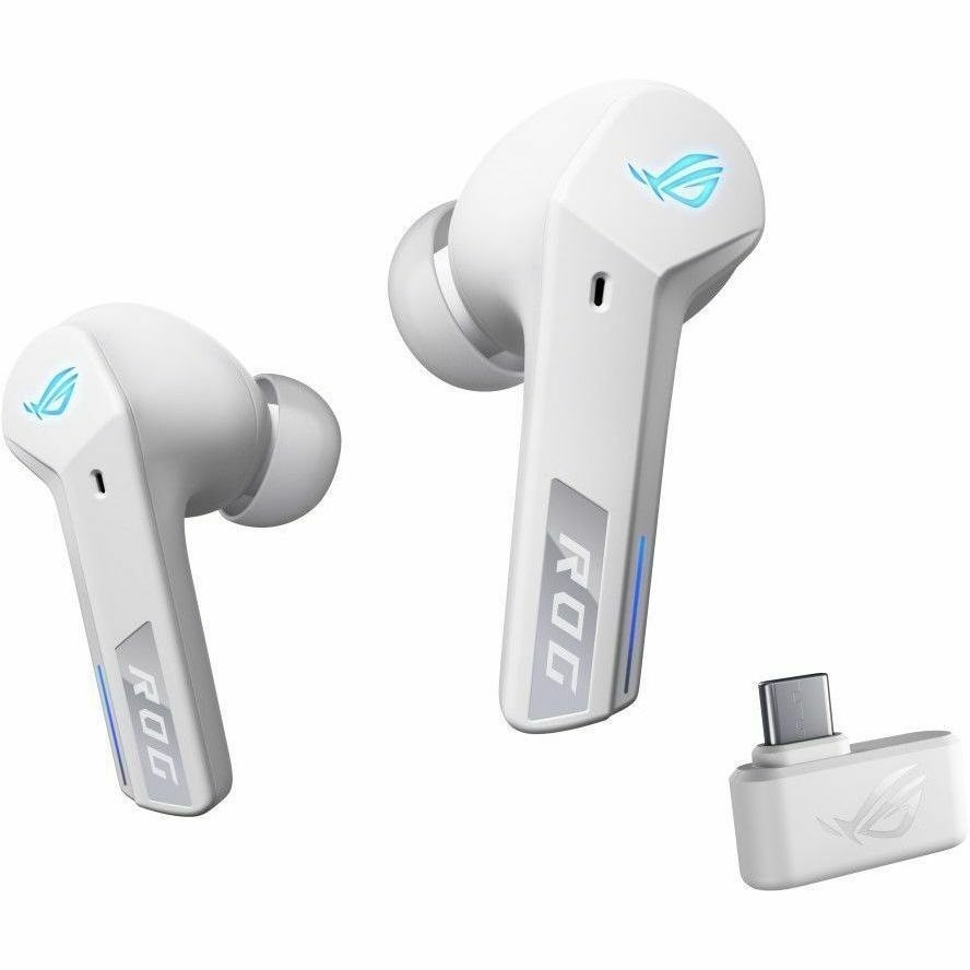 Asus ROG Cetra True Wireless Earbud Stereo Gaming Earset - White