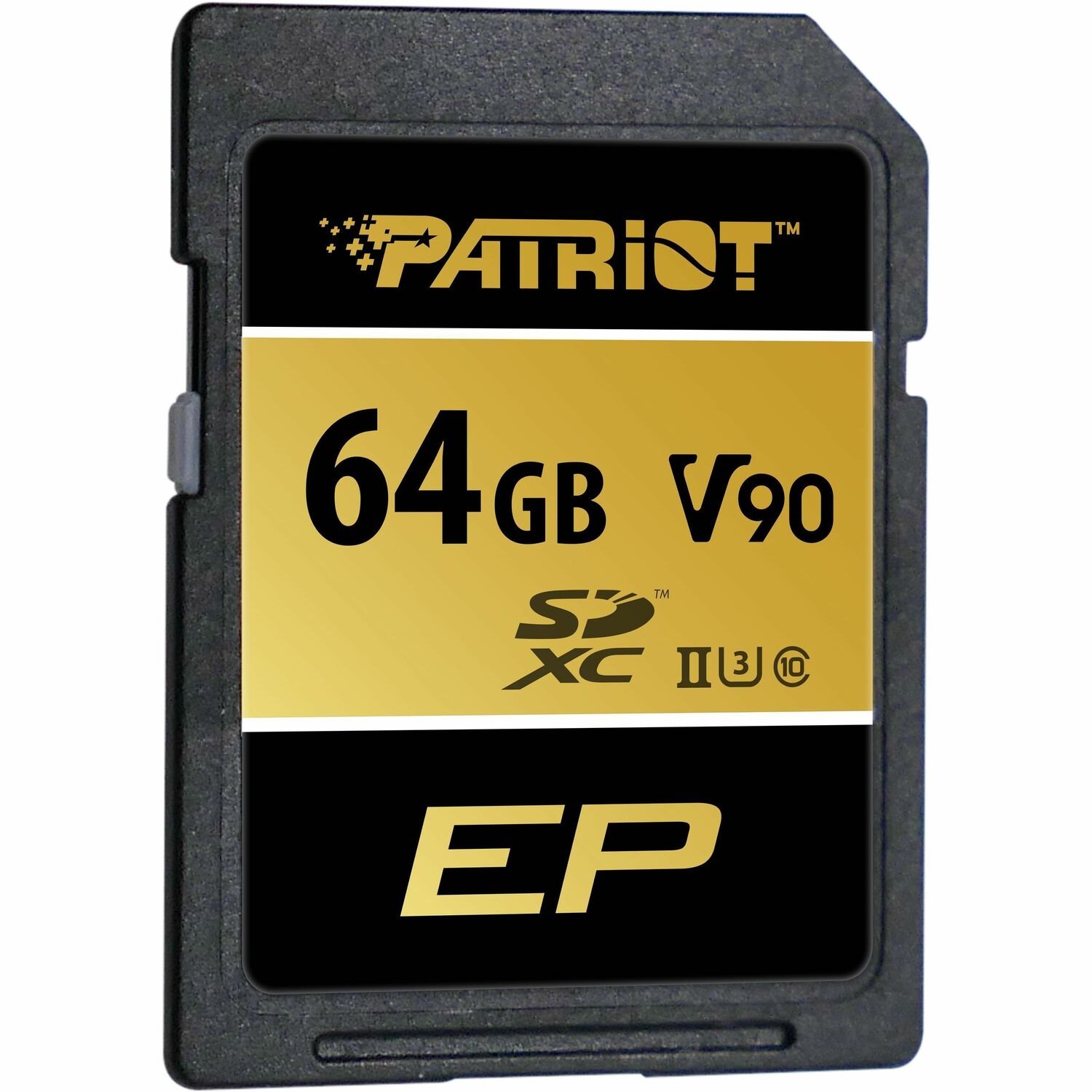 Patriot Memory 64 GB Class 10/UHS-II (U3) V90 SDXC - 1 Pack