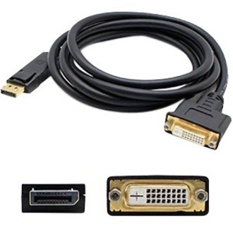 DisplayPort to DVI Dual Link Active Video Converter - Male to Female Dongle