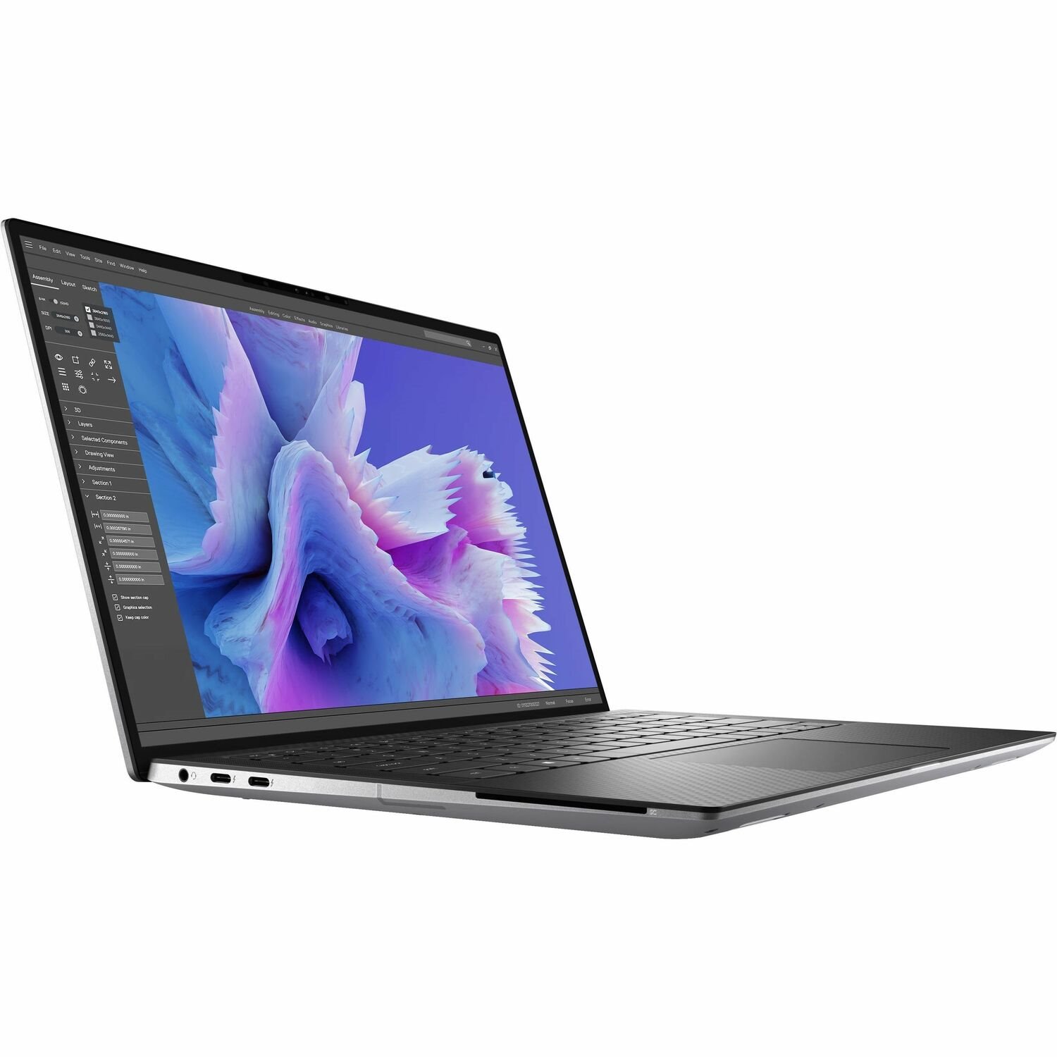 Dell Precision 5000 5480 14" Mobile Workstation - Full HD Plus - Intel Core i7 13th Gen i7-13700H - vPro Technology - 16 GB - 512 GB SSD - English (US) Keyboard - Aluminum Titan Gray