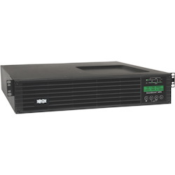 Eaton Tripp Lite Series SmartOnline 1500VA 1350W 120V Double-Conversion UPS - 8 Outlets, Extended Run, Network Card Included, LCD, USB, DB9, 2U Rack/Tower - Battery Backup