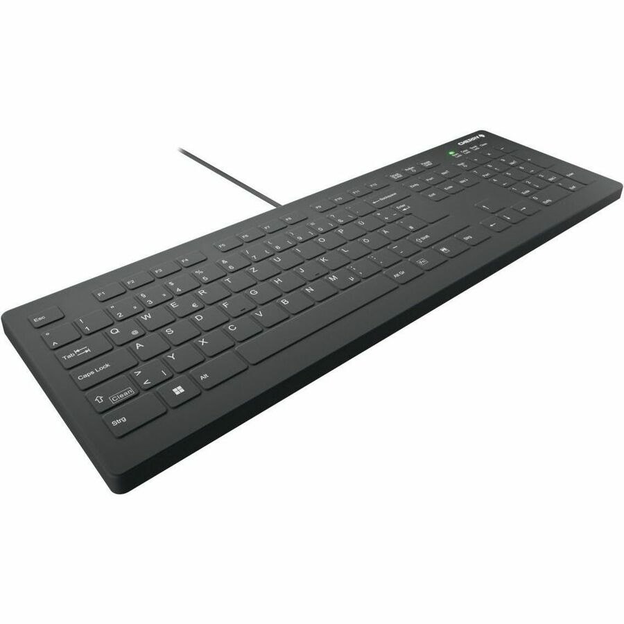 Active Key AK-C8112 Keyboard - Cable Connectivity - USB Type A Interface - English (US) - Black