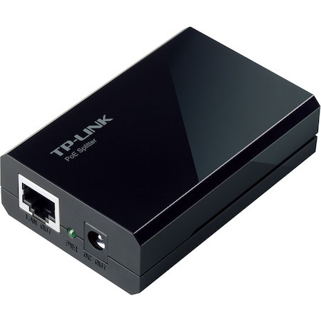 TP-LINK TL-PoE150S - 802.3af Gigabit PoE Injector - Convert Non-PoE to PoE Adapter - Auto Detects the Required Power - up to 15.4W - Plug & Play - Distance Up to 100 meters (328 ft.) - Black