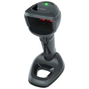 Zebra DS9908R Handheld Barcode Scanner Kit - Cable Connectivity - Midnight Black