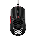HyperX Pulsefire Haste Gaming Mouse - USB 2.0 - Optical - 6 Button(s) - Red, Black