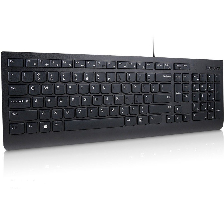 Lenovo Essential Wired Keyboard (Black) - French Canadian 058